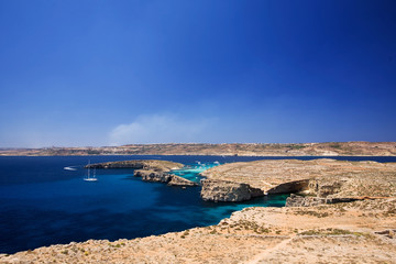 Naklejka premium Comino Island