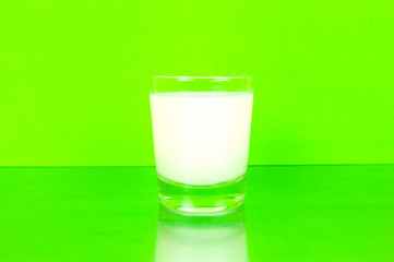 Glass Of Full Cream Milk
