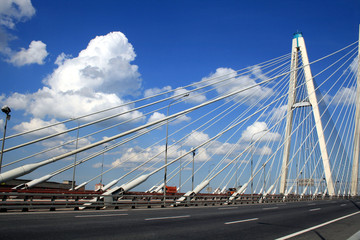 Obraz premium Cable-Stayed Bridge