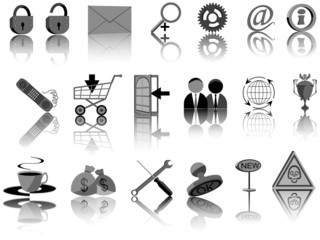 Set of icons