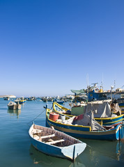 Obraz premium Malta Fishing Village