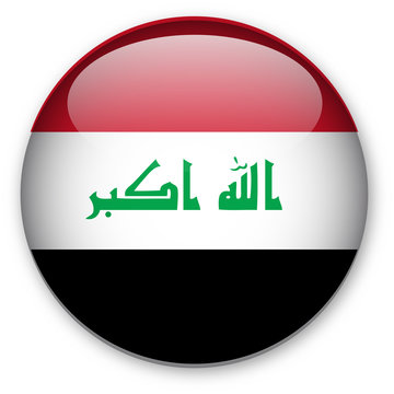 Iraqi flag button