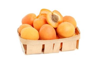 Apricots in a basket