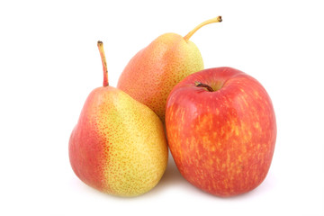 pears and apple