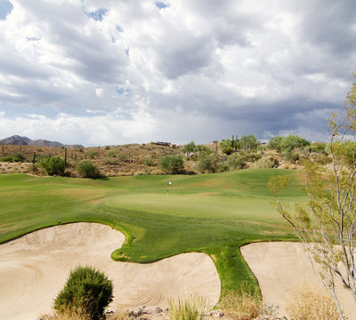 Golf course in Arizona