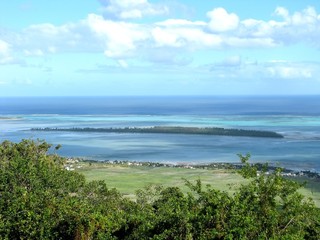 Fototapeta na wymiar Panoramiczny widok, Mauritius