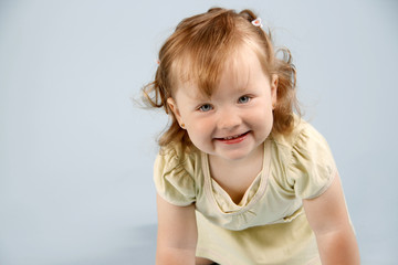 Naklejka premium Baby girl