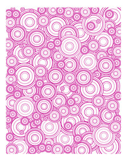 Abstract circles. Vector art