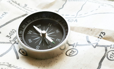 Fototapeta na wymiar Compass