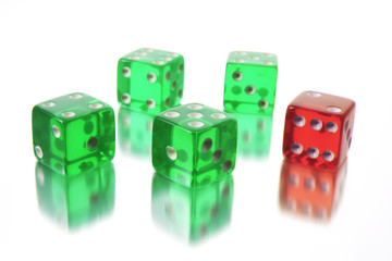Dice with Reflection