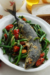 Sgombro con fagiolini - Secondi di pesce del Veneto