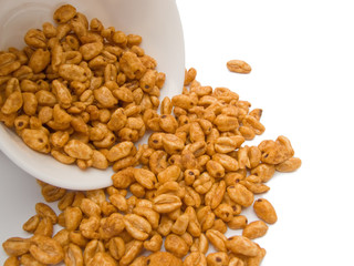 Plate with wheat