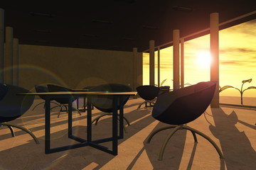 Open conference room