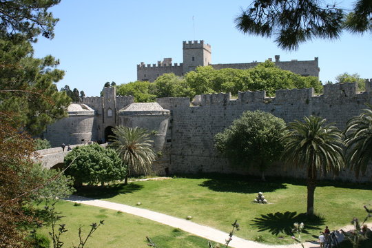 Rhodos-Stadt_Burg_Festung