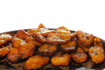 Cuban food - fried banana