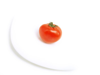 Isolated tomato
