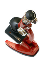 red microscope