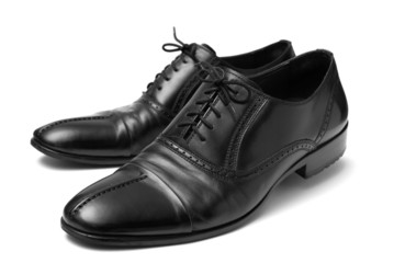 classic black shoes