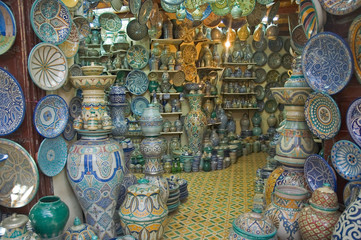 Morocan Vases and Pots