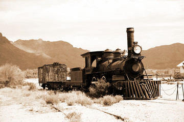 old USA train