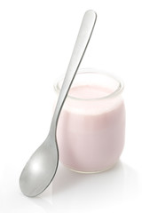 Strawberry Yoghurt ready to eat