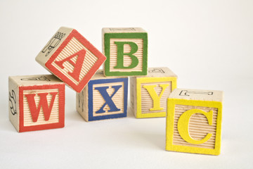 Alphabet bricks
