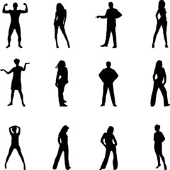 Set people. Vector. Similar images can be found in my gallery.