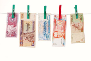 money of asian countries
