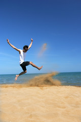 Obraz premium exciting tropical beach
