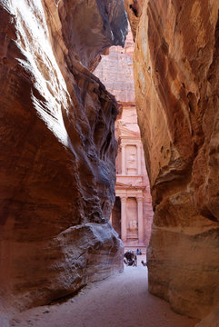 Arriv&eacute;e sur le Sik - Petra - Jrodanie