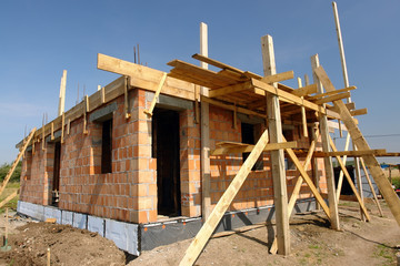 Unfinished house