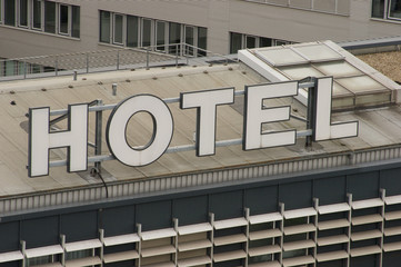 HOTEL SCHRIFT TEXT