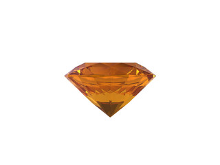 Citrine. Front view.