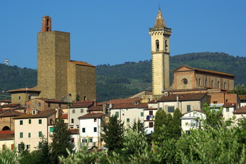 Toscana: panorama di Vinci 1