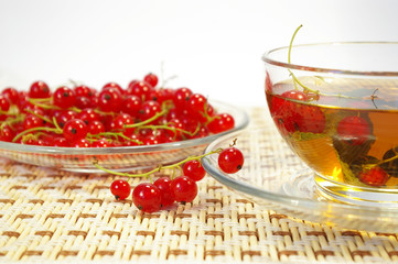 Tea and currant