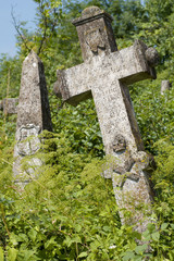 Crosses on the cemetory