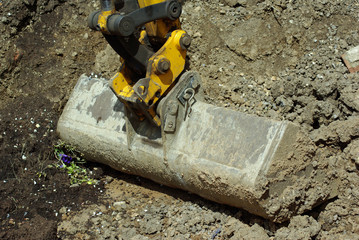 construction digger bucket