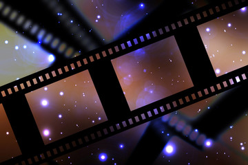 Obraz premium Negative film strip