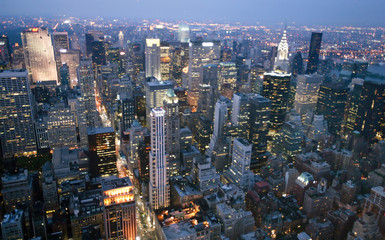 USA, New York from Empire State Building