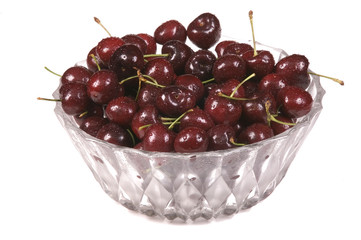 Cherries in a bowl