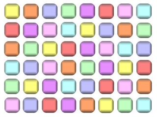 Mosaïque multicolore 2