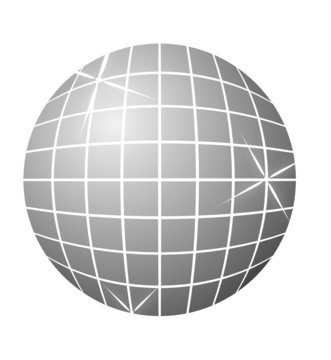 Boule &agrave; facettes