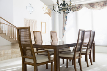 Empty dining room