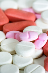 pills close-up