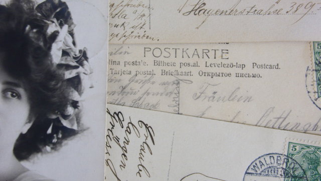 antike Postkarten