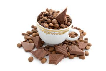 coffee and chocolate