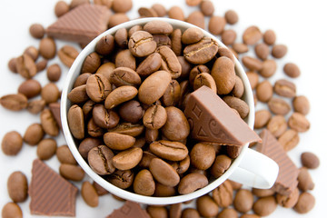 coffee and chocolate