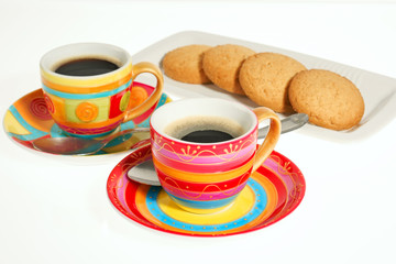 Coffee and biscuits
