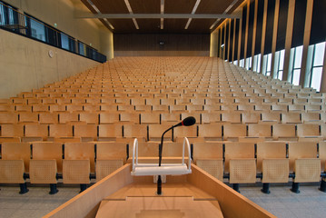 Vorlesungsraum in Universität