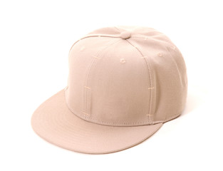 beige hip hop cap